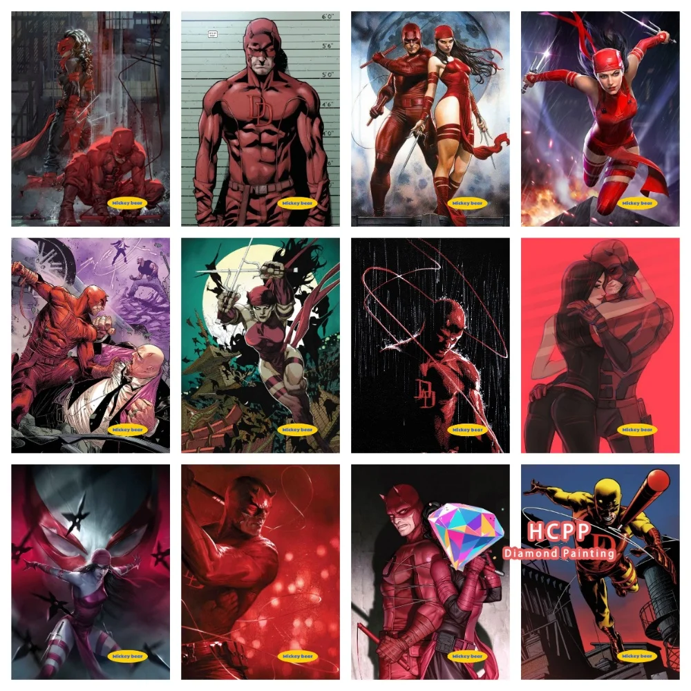 Daredevil Diamond Painting Kit Square Round Diamond 5D DIY Superhero Cross Embroidery Handmade Art Exquisite Gift Home Decor
Daredevil Diamond Painting Kit Square Round Diamond 5D DIY Superhero Cross Embroidery Handmade Art Exquisite Gift Home Decor