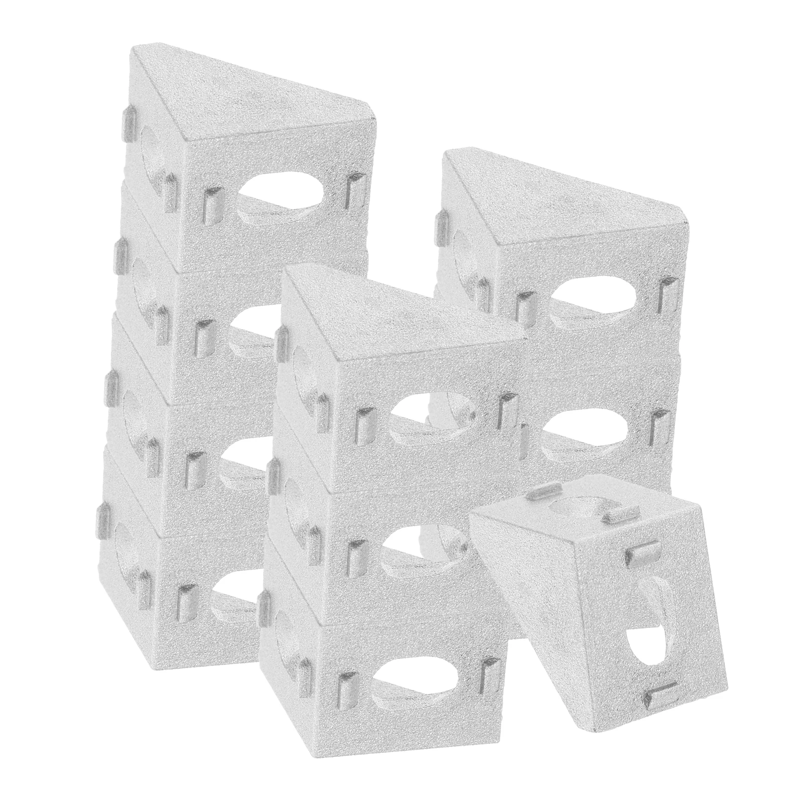 20pcs Aluminum Corner Brackets 2x2x2cm Rigid Connection for 3D Printers CNC Routers Robotics Projects Metal Accessories Hardware
20pcs Aluminum Corner Brackets 2x2x2cm Rigid Connection for 3D Printers CNC Routers Robotics Projects Metal Accessories Hardware