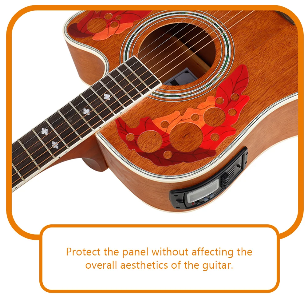 2 Sets Soundhole Guitar Accessories for Men Sticker Protective Board Anti-scratch Stickers Pvc
2 Sets Soundhole Guitar Accessories for Men Sticker Protective Board Anti-scratch Stickers Pvc