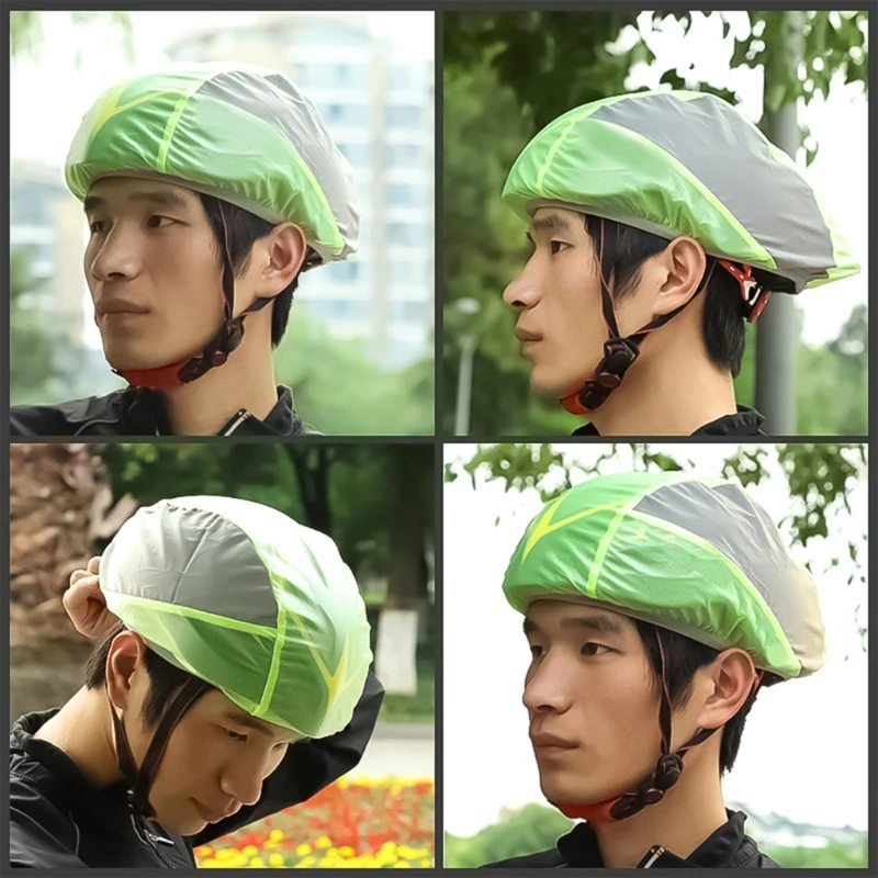 Watertight High Visible Reflective Bicycles Helmets Cycling Rain Proof Helmets Cover Protective Helmets Rain Cover D5QD
Watertight High Visible Reflective Bicycles Helmets Cycling Rain Proof Helmets Cover Protective Helmets Rain Cover D5QD