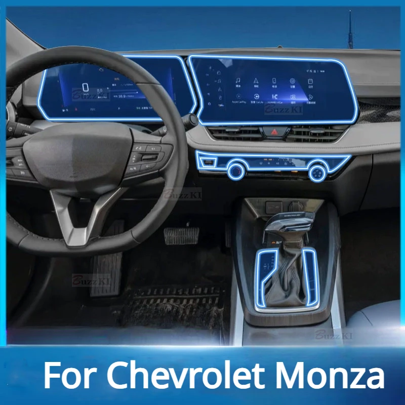 Пленка для Chevrolet Monza 2024 с центральным контролем навигации, аксессуары для салона автомобиля, ремонт ТПУ, прозрачная защитная пленка, установка
Пленка для Chevrolet Monza 2024 с центральным контролем навигации, аксессуары для салона автомобиля, ремонт ТПУ, прозрачная защитная пленка, установка