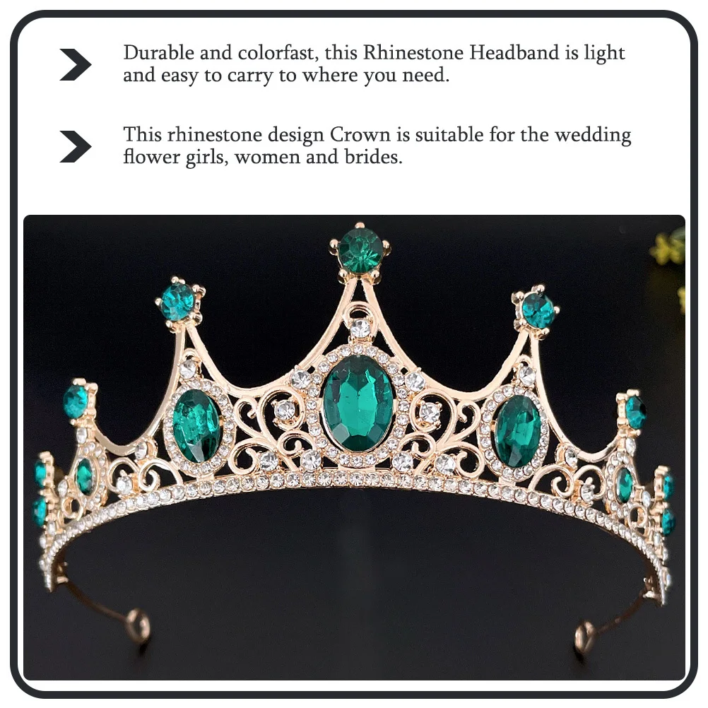 Rhinestone Tiara Bridal Crown Shaped Wedding Headdress Elegant Headband Party Hair Decor Bride Headdress Wedding Hair Decor
Rhinestone Tiara Bridal Crown Shaped Wedding Headdress Elegant Headband Party Hair Decor Bride Headdress Wedding Hair Decor