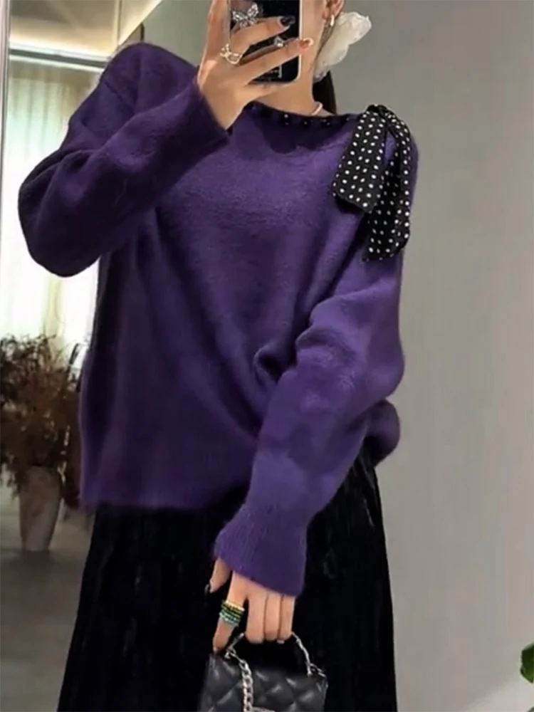 Корейский мягкий вязаный джемпер с поясом для женщин, большие размеры, осенне-зимняя новинка, теплый, утягивающий, с эффектом омоложения
Корейский мягкий вязаный джемпер с поясом для женщин, большие размеры, осенне-зимняя новинка, теплый, утягивающий, с эффектом омоложения