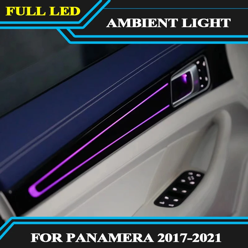 For Porsche Panamera 2017-2021 Led Interior Ambient Light 7 Colors Atmosphere Lamp Replacement Door Contour Lights Speaker Cover
For Porsche Panamera 2017-2021 Led Interior Ambient Light 7 Colors Atmosphere Lamp Replacement Door Contour Lights Speaker Cover