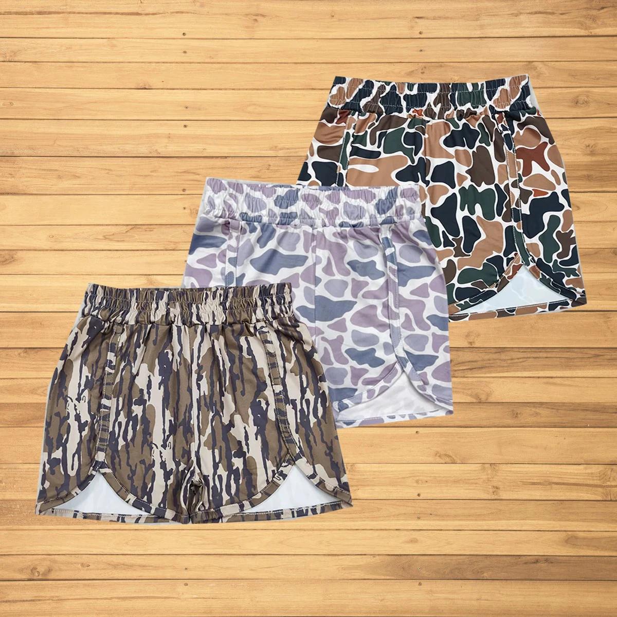 Wholesale summer shorts hot sale western boutique clothing 3 Colors Baby Girls Camouflage Summer Shorts Bottoms
Wholesale summer shorts hot sale western boutique clothing 3 Colors Baby Girls Camouflage Summer Shorts Bottoms