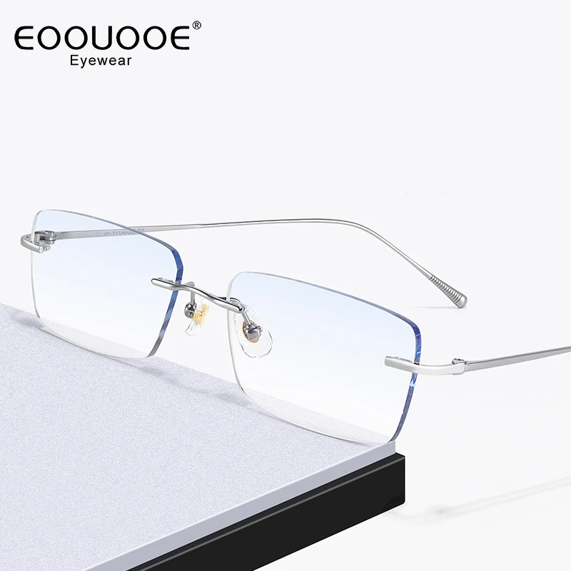 Gradient Colored Lenes Eyewear Men's Pure Titanium Optical Glasses Myopia Oculos Frame Rimless Gray Sun Eyeglasses
Gradient Colored Lenes Eyewear Men's Pure Titanium Optical Glasses Myopia Oculos Frame Rimless Gray Sun Eyeglasses