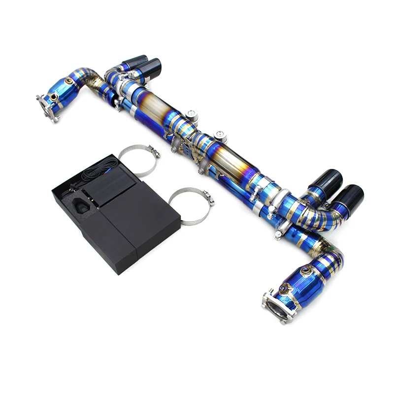 Yooking Titanium Exhaust Pipe Muffler With Valve For Porsche 911 997/997.2 Turbo S 3.8T 2010-2012
Yooking Titanium Exhaust Pipe Muffler With Valve For Porsche 911 997/997.2 Turbo S 3.8T 2010-2012