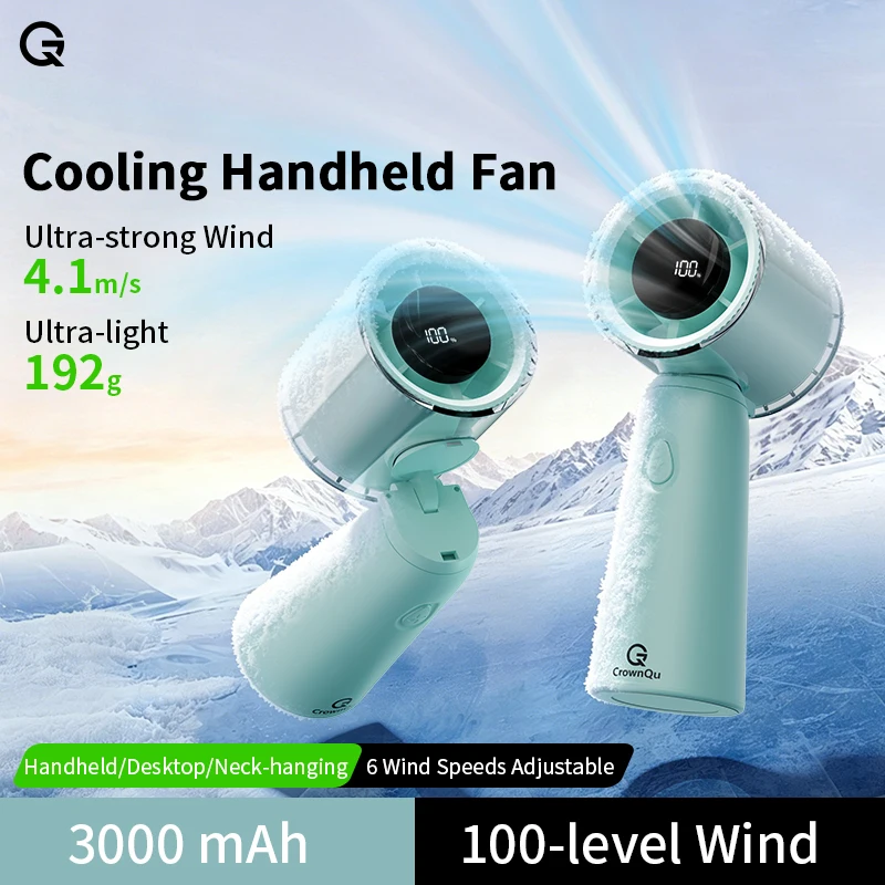 Mini Handheld Outdoor Fan 3000mAh Portable High-speedwith LED Digital Display Type-C Rechargeable 90° Adjustable Turbo
Mini Handheld Outdoor Fan 3000mAh Portable High-speedwith LED Digital Display Type-C Rechargeable 90° Adjustable Turbo