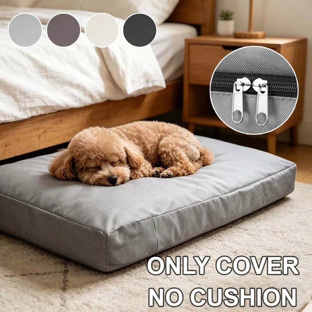 Anti-Dirt Replacement Dog Bed Cover Pad Protector 210D Oxford Waterproof Dog Cushion Cover for Puppy Kitten Other Pet No Filling
Anti-Dirt Replacement Dog Bed Cover Pad Protector 210D Oxford Waterproof Dog Cushion Cover for Puppy Kitten Other Pet No Filling