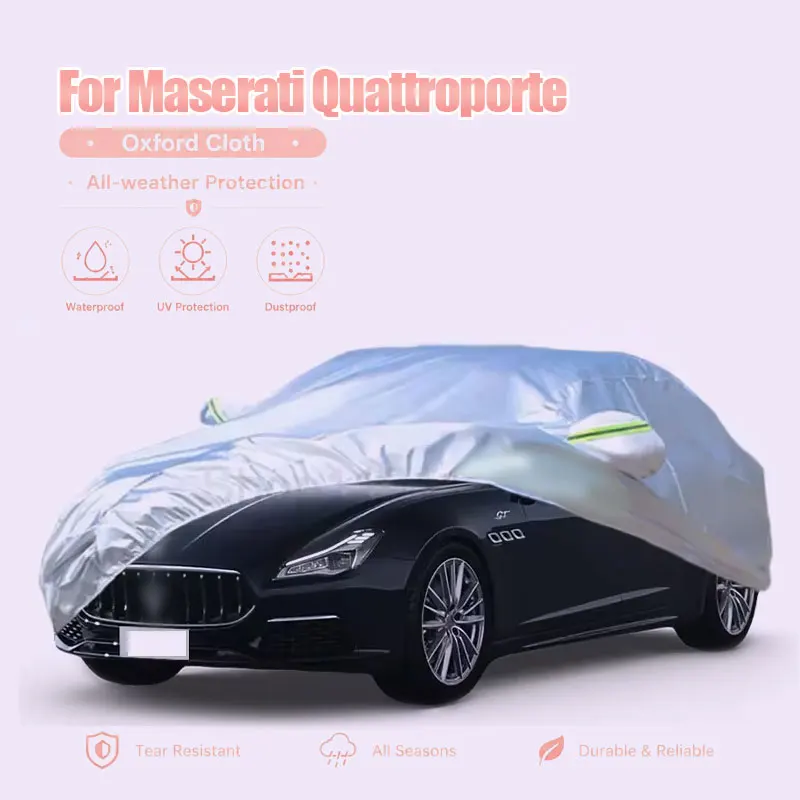 For Maserati Quattroporte Full Car Cover Reflective Strips Waterproof Snowproof Dustproof UV Protection Exterior Accessories
For Maserati Quattroporte Full Car Cover Reflective Strips Waterproof Snowproof Dustproof UV Protection Exterior Accessories