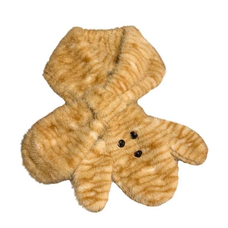 Animal Inspired Plush Scarf Warm Winter Scarf Travel Shopping Scarf Soft for Comfort & Durability In Cold Weather
Animal Inspired Plush Scarf Warm Winter Scarf Travel Shopping Scarf Soft for Comfort & Durability In Cold Weather