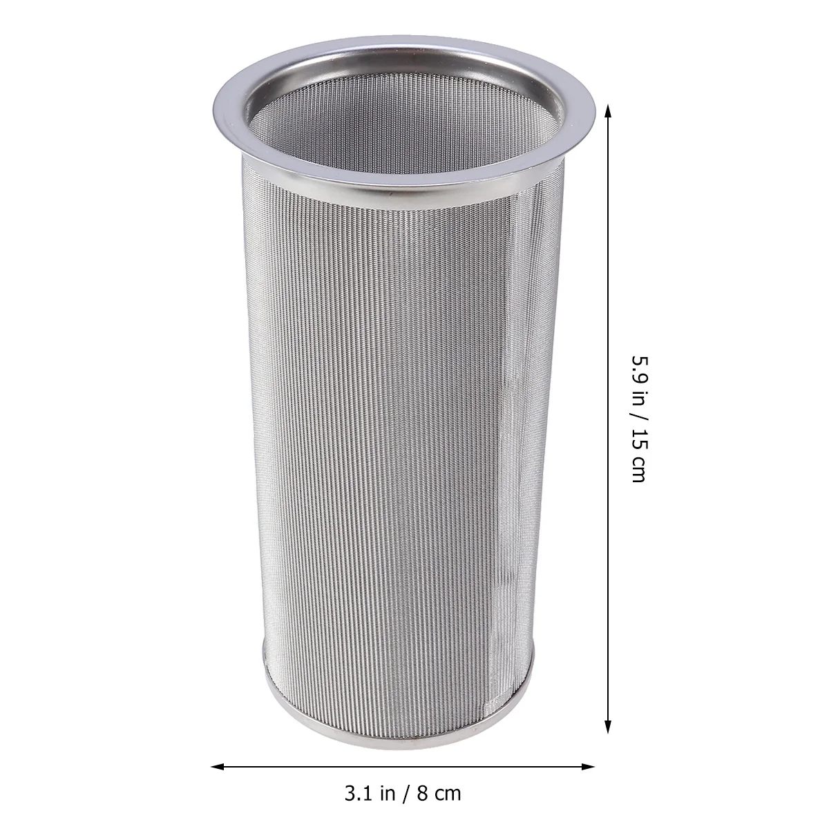 Stainless Steel Coffee Strainer Cylinder 15cm Handle Mesh Filter Reusable Tea Infuser Cold Brew Coffee Maker Easy Clean Home Use
Stainless Steel Coffee Strainer Cylinder 15cm Handle Mesh Filter Reusable Tea Infuser Cold Brew Coffee Maker Easy Clean Home Use