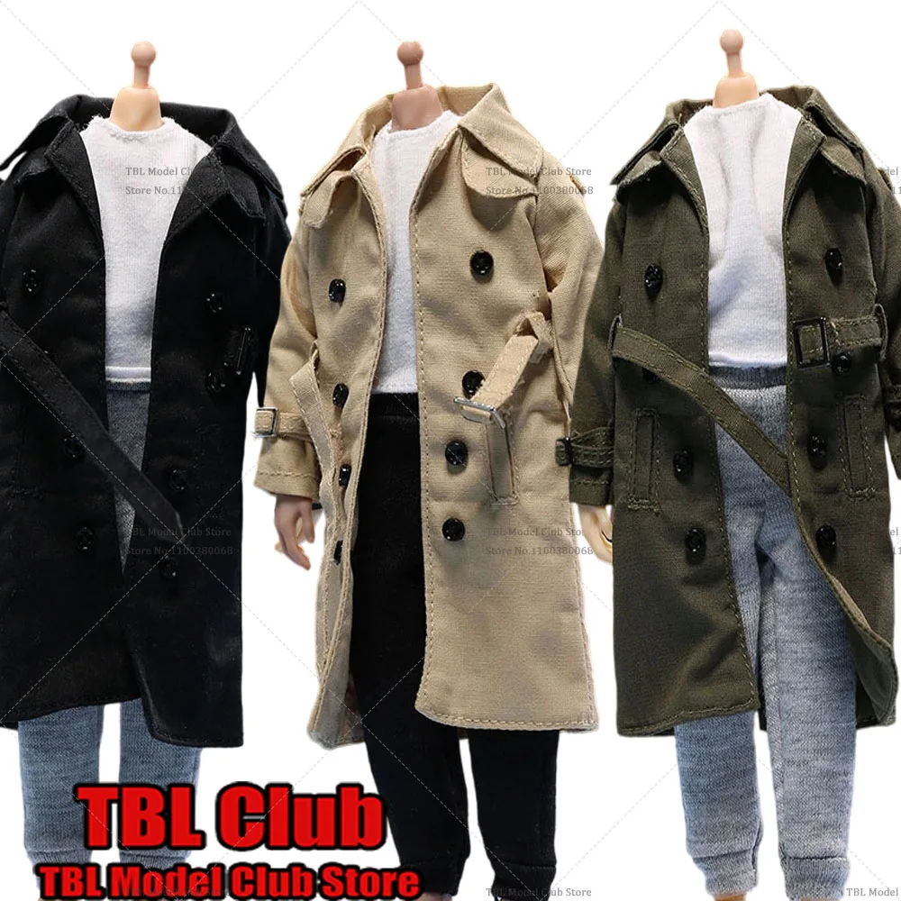 JO23M-07 1/12 Scale Fashion Double Breasted Windbreaker Jacket with Belt Clothes Model Fit 6‘’ Male Soldier Action Figure Body
JO23M-07 1/12 Scale Fashion Double Breasted Windbreaker Jacket with Belt Clothes Model Fit 6‘’ Male Soldier Action Figure Body