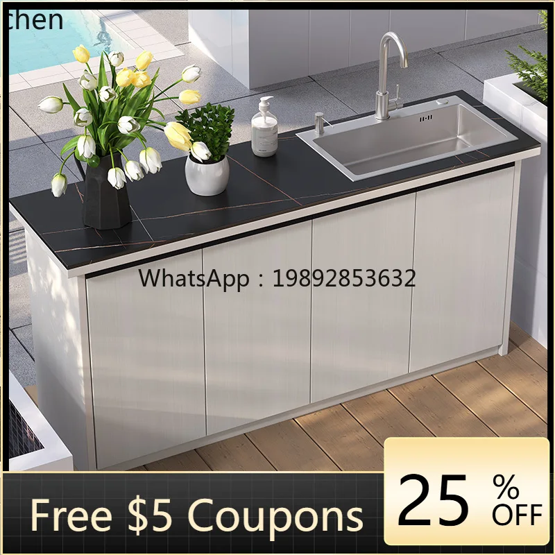 Outdoor Garden Balcony Aluminum Alloy Storage Cabinet Washbasin Cabinet Sink Integrated Household Garden
Outdoor Garden Balcony Aluminum Alloy Storage Cabinet Washbasin Cabinet Sink Integrated Household Garden