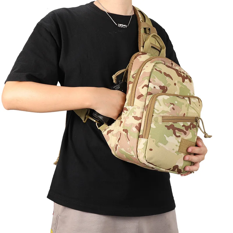 Sling Backpack Travel Hiking Daypack Pattern Rope Crossbody Shoulder Bag Concealed Full Size Pistol M9 1911 P226 G2C Chest Bag
Sling Backpack Travel Hiking Daypack Pattern Rope Crossbody Shoulder Bag Concealed Full Size Pistol M9 1911 P226 G2C Chest Bag