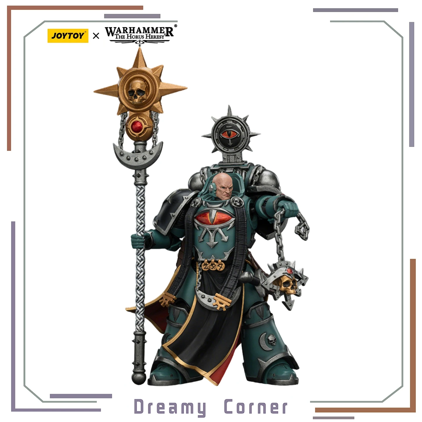 【In Stock】JOYTOY Warhammer 40K Sons of Horus Dark Emissary Consul with Staff of Dark Authority 1/18 Anime Figure
【In Stock】JOYTOY Warhammer 40K Sons of Horus Dark Emissary Consul with Staff of Dark Authority 1/18 Anime Figure
