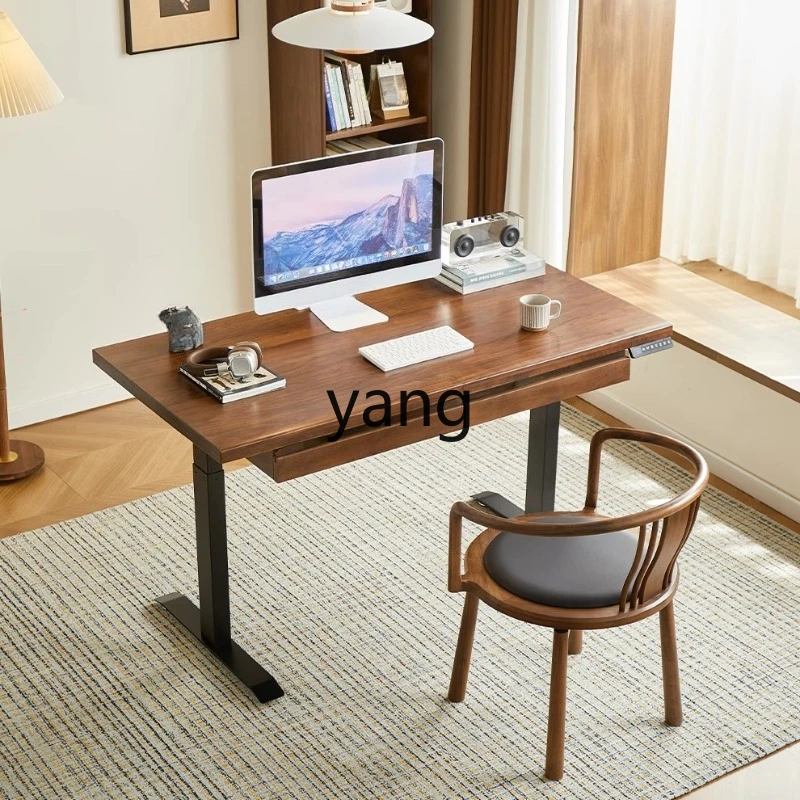 LH black walnut electric lifting desk simple solid wood double pumping computer desk household
LH black walnut electric lifting desk simple solid wood double pumping computer desk household
