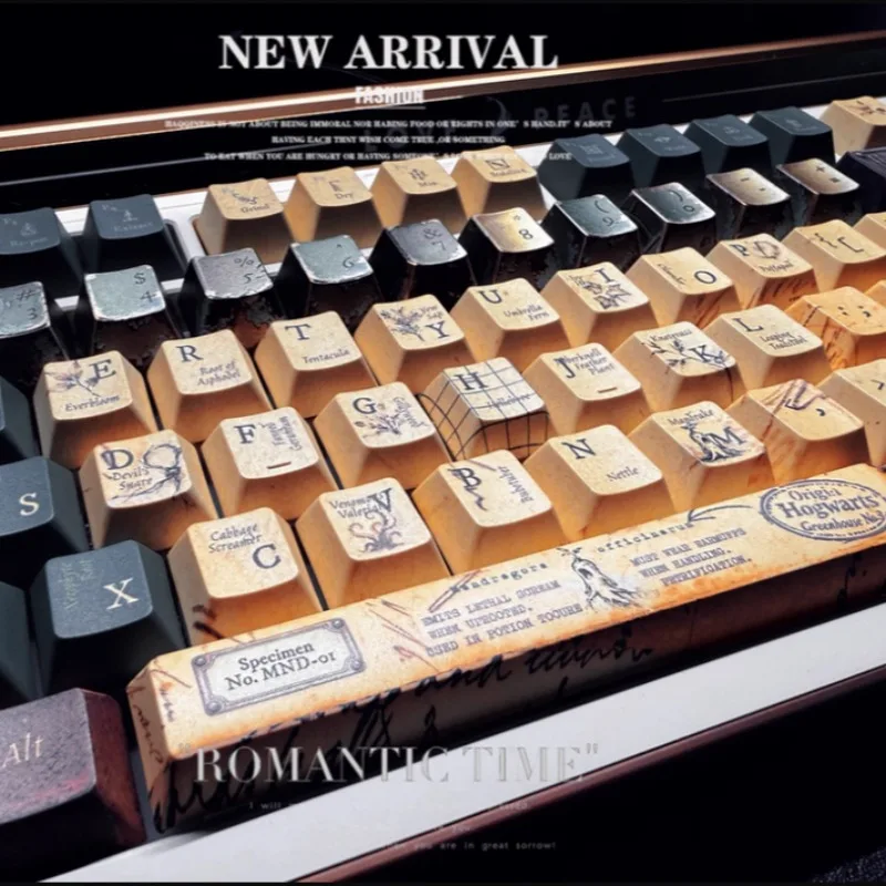 Горячая распродажа: Волшебные ретро-кейкапы для клавиатуры, PBT, Cherry Profile, сублимационная печать, мультяшные аниме-персонажи, 144 клавиши, оригинальный дизайн
Горячая распродажа: Волшебные ретро-кейкапы для клавиатуры, PBT, Cherry Profile, сублимационная печать, мультяшные аниме-персонажи, 144 клавиши, оригинальный дизайн