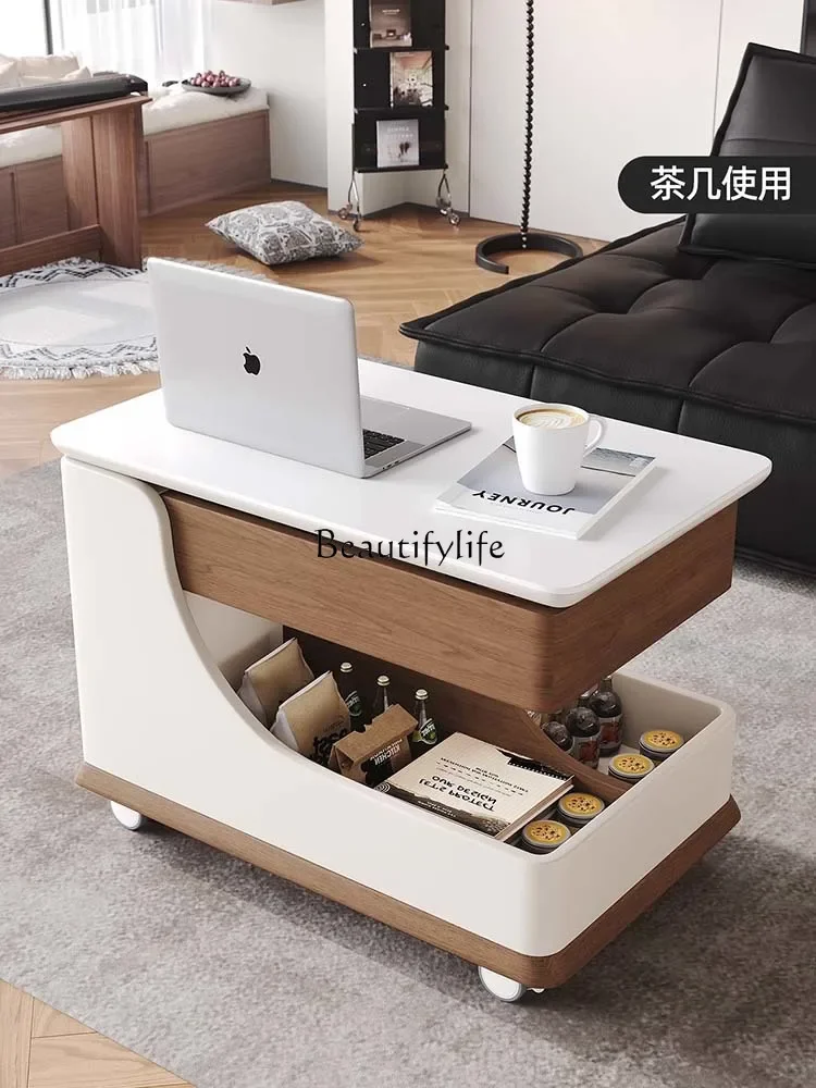FG17Movable coffee table Modern light luxury living room Home cart Rock slab lifting coffee table
FG17Movable coffee table Modern light luxury living room Home cart Rock slab lifting coffee table