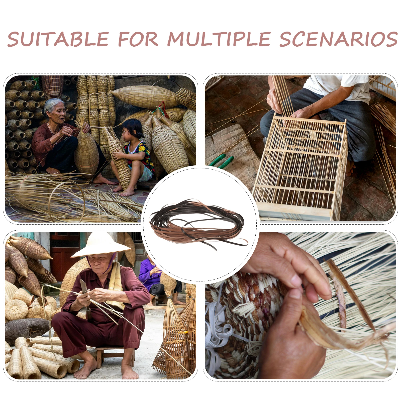 Rattan Crafts Handicraft Handicrafts Canes Strips Bamboo Plastic Material for Furniture Basket Weaving Materials
Rattan Crafts Handicraft Handicrafts Canes Strips Bamboo Plastic Material for Furniture Basket Weaving Materials