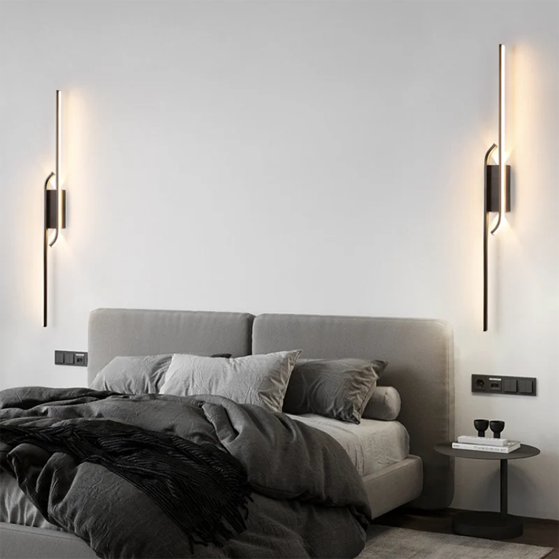 Minimalist 30W Long LED Wall Lamp Bedroom Bedside Wall Sconce Lamp Indoor Staircase Living Room TV Background Wall Light
Minimalist 30W Long LED Wall Lamp Bedroom Bedside Wall Sconce Lamp Indoor Staircase Living Room TV Background Wall Light
