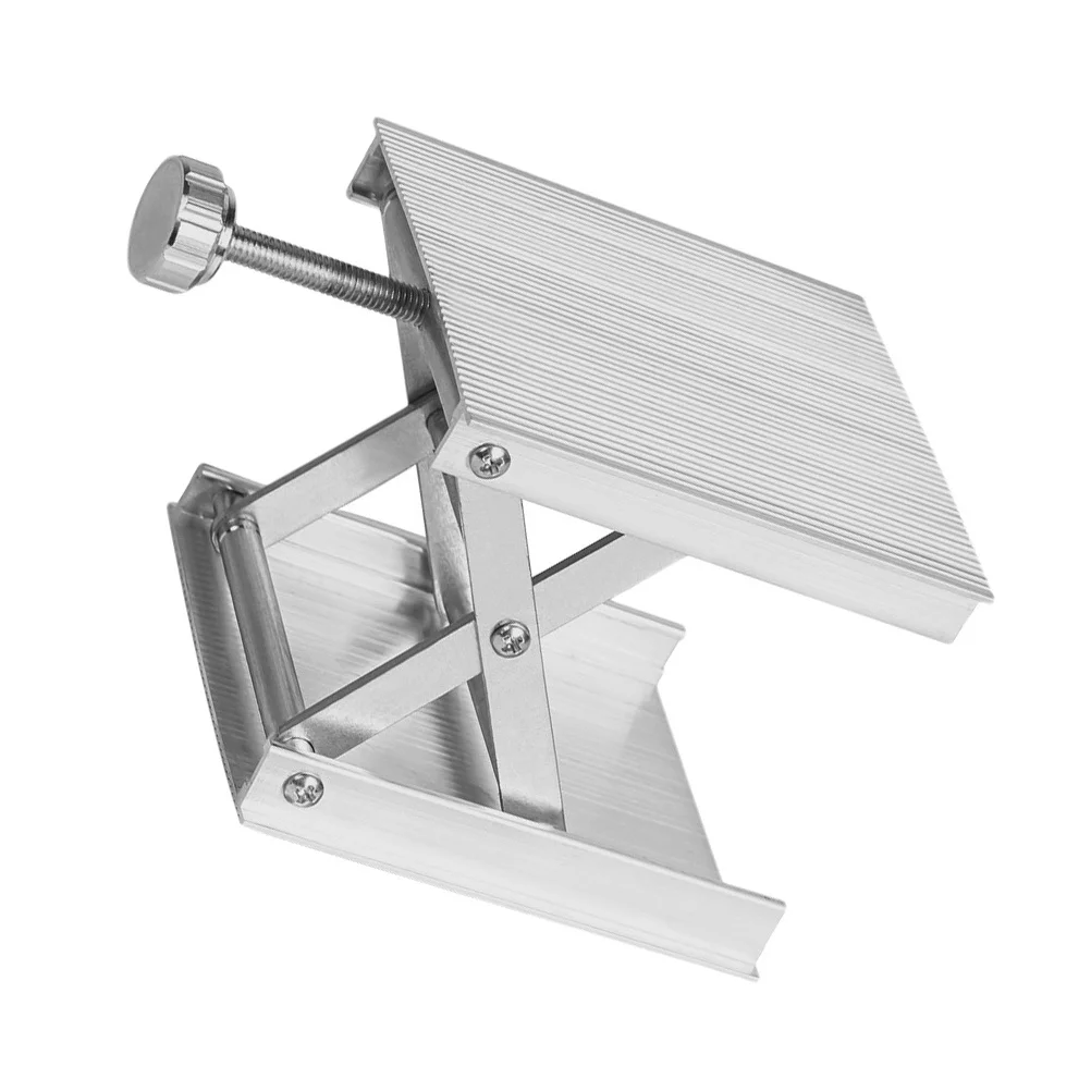 1Pcs Aluminum Alloy Leveling Machine Lifting Platform Reliable Adjustable Height Lift Stand Leveling Machine Parts Bracket