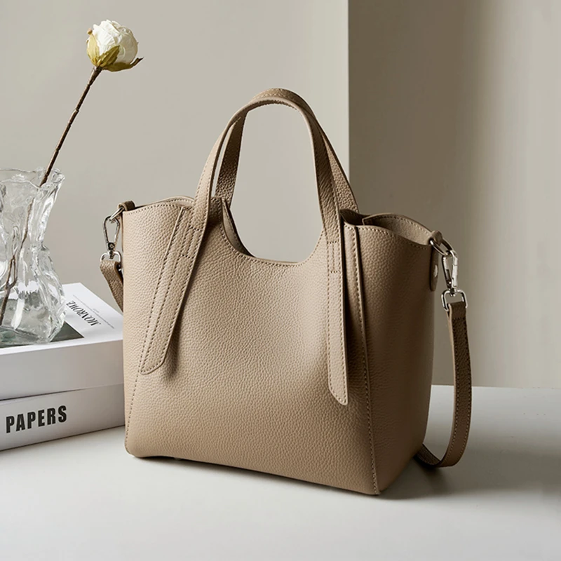 Hifashion Cowhide Genuine Leather Bucket Crossbody Bags For Women 2024 Trend Designer Female Shoulder Bags Small Ladies Handbags
Hifashion Cowhide Genuine Leather Bucket Crossbody Bags For Women 2024 Trend Designer Female Shoulder Bags Small Ladies Handbags