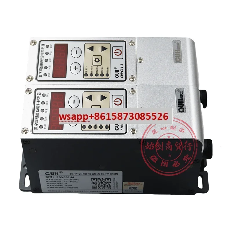 SDVC31/311-S/M/L/XL Intelligent Frequency Modulation Vibrating Disc CUH Filling Full Material Stop Controller
SDVC31/311-S/M/L/XL Intelligent Frequency Modulation Vibrating Disc CUH Filling Full Material Stop Controller