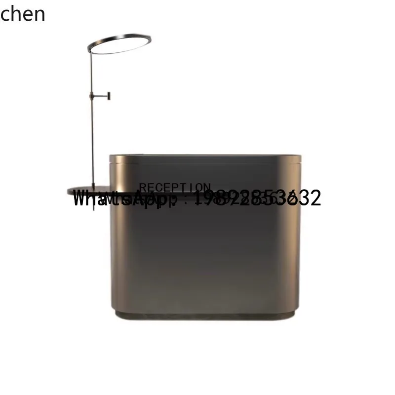 X7 Hotel Reception Desk Stainless Steel Service checkout page Museum Bar Table
X7 Hotel Reception Desk Stainless Steel Service checkout page Museum Bar Table