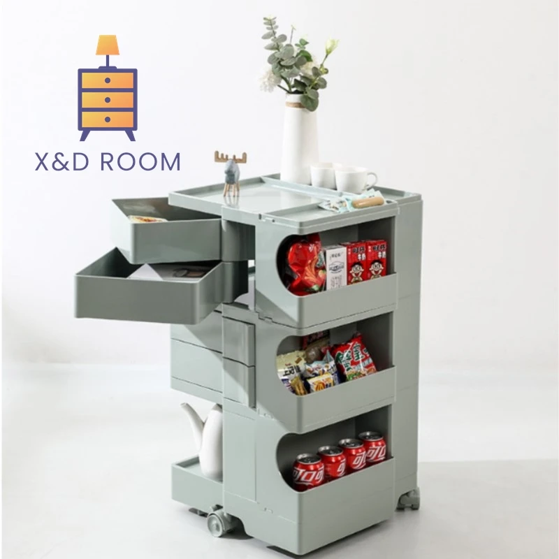 X&D Multifunctional Rotatable Bedside Table Living Room Bedroom Snack Internet Famous Household Multi Layer Plastic Storage Rack
X&D Multifunctional Rotatable Bedside Table Living Room Bedroom Snack Internet Famous Household Multi Layer Plastic Storage Rack