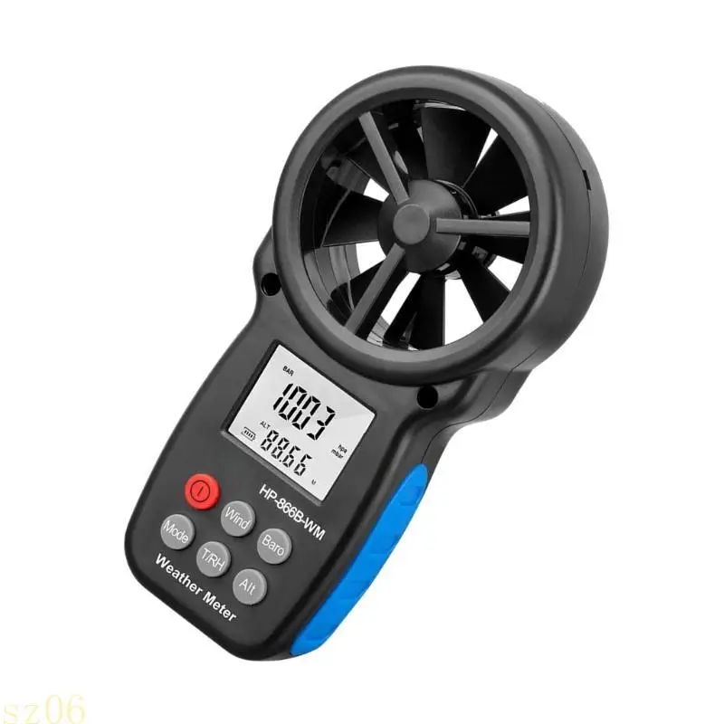 Q2Q4 Digital Anemometer with Backlight Display High Resolution Speed Tester Weather Resistant for Engineering Projects
Q2Q4 Digital Anemometer with Backlight Display High Resolution Speed Tester Weather Resistant for Engineering Projects