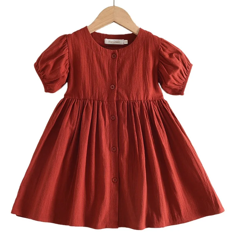 Simple Puff Sleeve Kids Cotton Dress Stylish Princess Dress Toddler Summer Baby Cotton Dress Comfortable Versatile Breathable
Simple Puff Sleeve Kids Cotton Dress Stylish Princess Dress Toddler Summer Baby Cotton Dress Comfortable Versatile Breathable