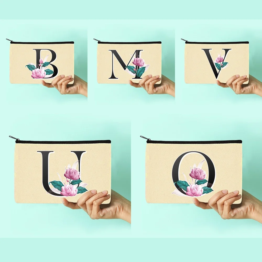 New Women Canvas Cosmetic Bag Whiteletter Series Pattern Makeup Bag Wedding Bridesmaid Makeup Bag Gift Handbag Child Pencil Case
New Women Canvas Cosmetic Bag Whiteletter Series Pattern Makeup Bag Wedding Bridesmaid Makeup Bag Gift Handbag Child Pencil Case