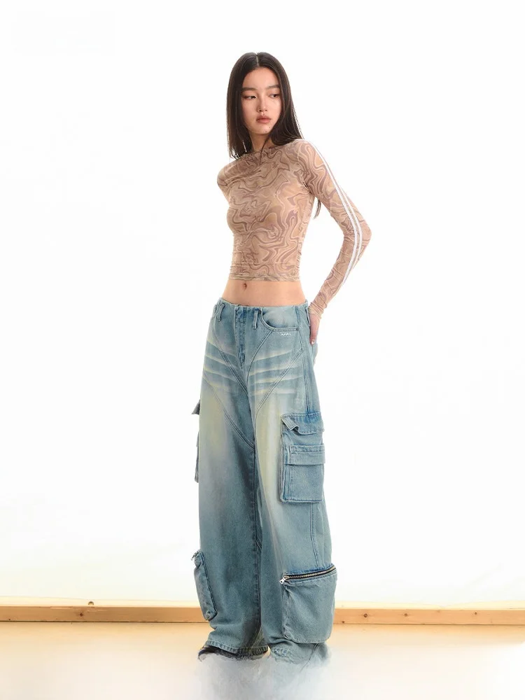 NAWS Long Sleeve Mesh See-through T-shirt Thin Elastic Printed Casual Style Women's Cotton Top Slimming Effect Summer Fashion
NAWS Long Sleeve Mesh See-through T-shirt Thin Elastic Printed Casual Style Women's Cotton Top Slimming Effect Summer Fashion