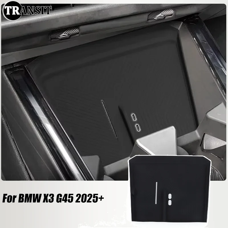 Silicone Wireless Charging Pad Non-Slip Mat Dust-Proof Charger Protect Cover Mat For BMW X3 G45 2025+ Car Interior Accessories
Silicone Wireless Charging Pad Non-Slip Mat Dust-Proof Charger Protect Cover Mat For BMW X3 G45 2025+ Car Interior Accessories