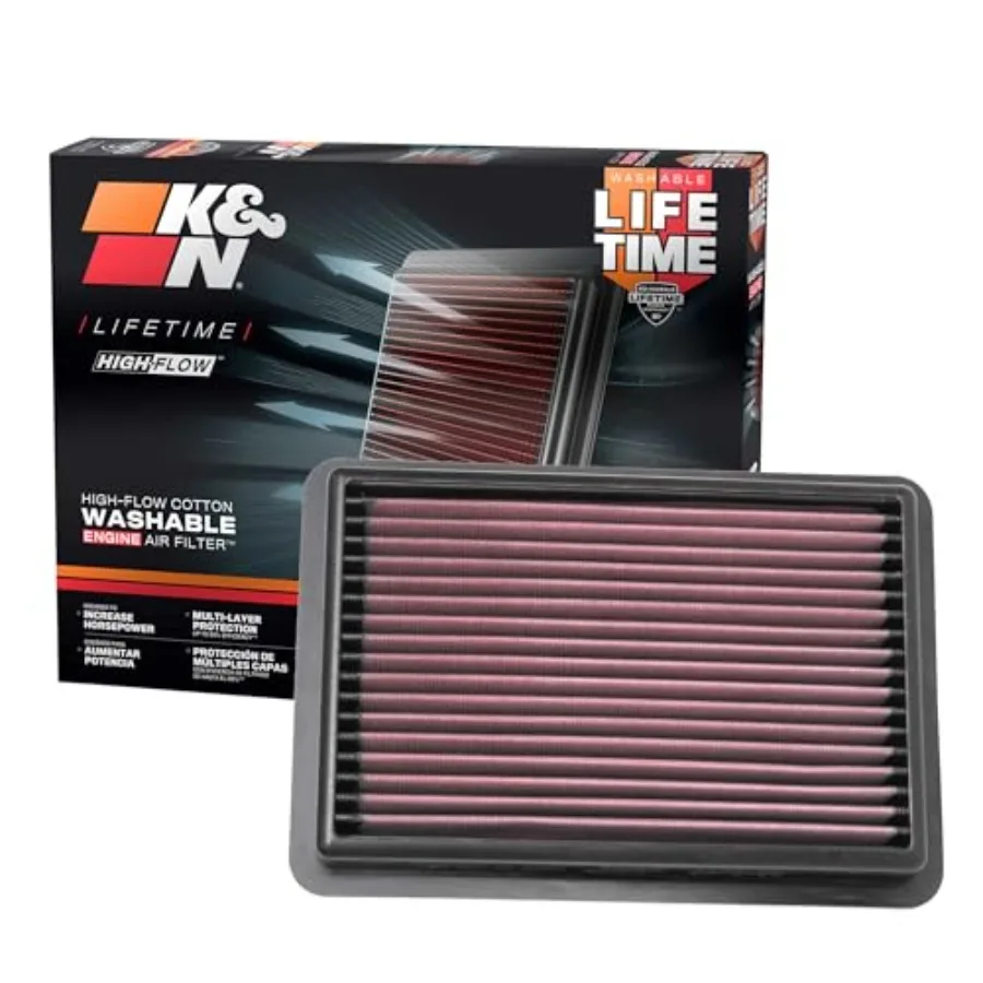 HighFlow Original Lifetime Engine Air Filter for 20192025 MAZDA 3 CX30 CX50: Enhances Engine Performance and Power Output Premi
HighFlow Original Lifetime Engine Air Filter for 20192025 MAZDA 3 CX30 CX50: Enhances Engine Performance and Power Output Premi