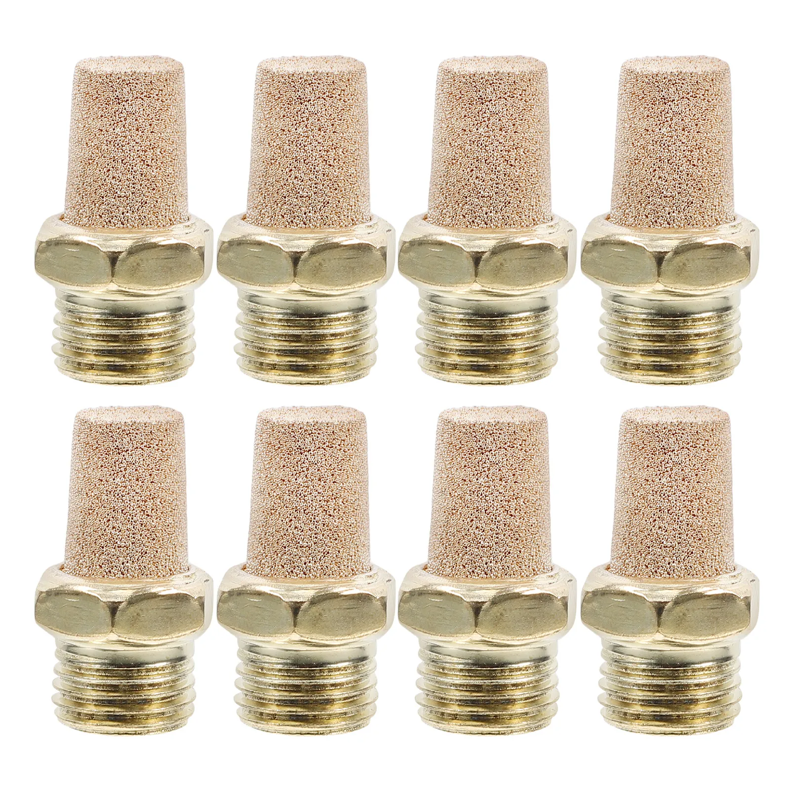 8 Pcs Solenoid Valve Filter Muffler Replacement Short Hair Valves Threaded Copper Base
8 Pcs Solenoid Valve Filter Muffler Replacement Short Hair Valves Threaded Copper Base