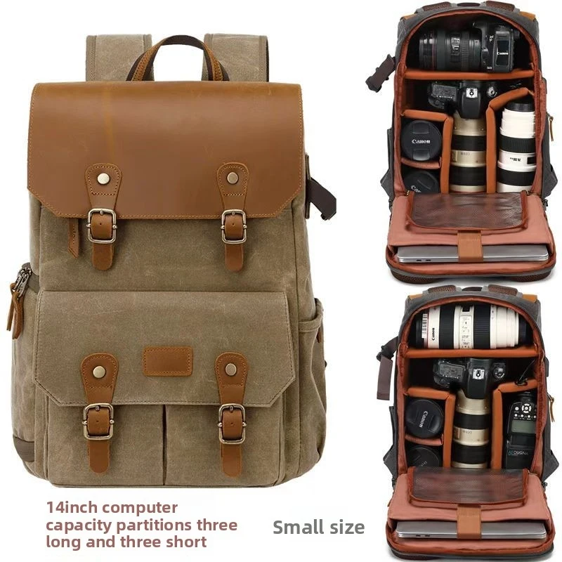Leisure travel street dual-shoulder bag photography bag waterproof anti-theft drone bag canvas camera bag Travel camera backpack
Leisure travel street dual-shoulder bag photography bag waterproof anti-theft drone bag canvas camera bag Travel camera backpack