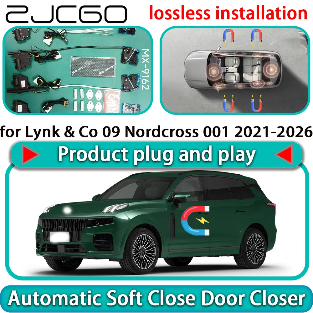 for Lynk & Co 09 Nordcross 001 2021-2026 OEM Auto Pull Soft Close Door Kit Power Latch Electric Door Catch Soft Closing Assist
for Lynk & Co 09 Nordcross 001 2021-2026 OEM Auto Pull Soft Close Door Kit Power Latch Electric Door Catch Soft Closing Assist