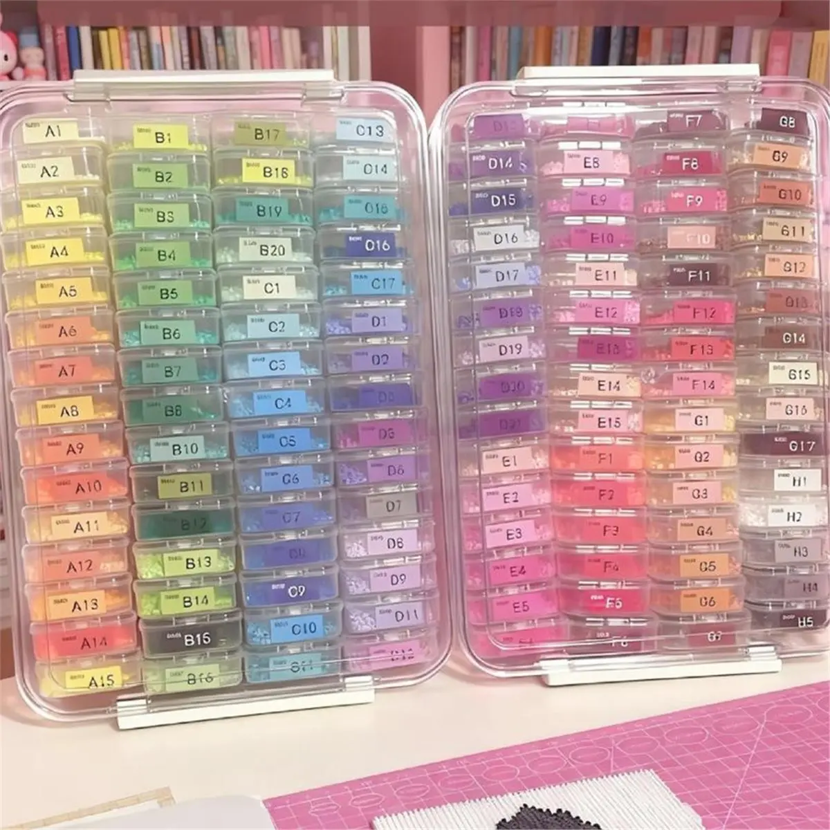 2026 New Transparent Storage Box with 75 Small Compartments - Ideal for Small Jewelry and DIY Craft Accessories
2026 New Transparent Storage Box with 75 Small Compartments - Ideal for Small Jewelry and DIY Craft Accessories