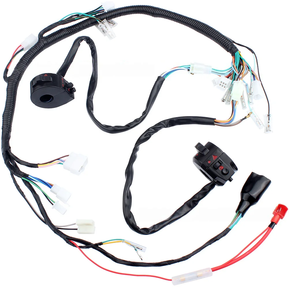 Replacement Harness Throttle Cable Control Switch Handlebar Control Connector Vehicle-specific Fit ABS Construction
Replacement Harness Throttle Cable Control Switch Handlebar Control Connector Vehicle-specific Fit ABS Construction