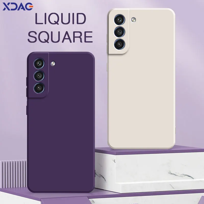 Square Liquid Silicone Phone Case for Samsung Galaxy S21 FE Plus Ultra 5G 360 Protective Cover SamsungS21 S21FE S21Plus S21Ultra
Square Liquid Silicone Phone Case for Samsung Galaxy S21 FE Plus Ultra 5G 360 Protective Cover SamsungS21 S21FE S21Plus S21Ultra