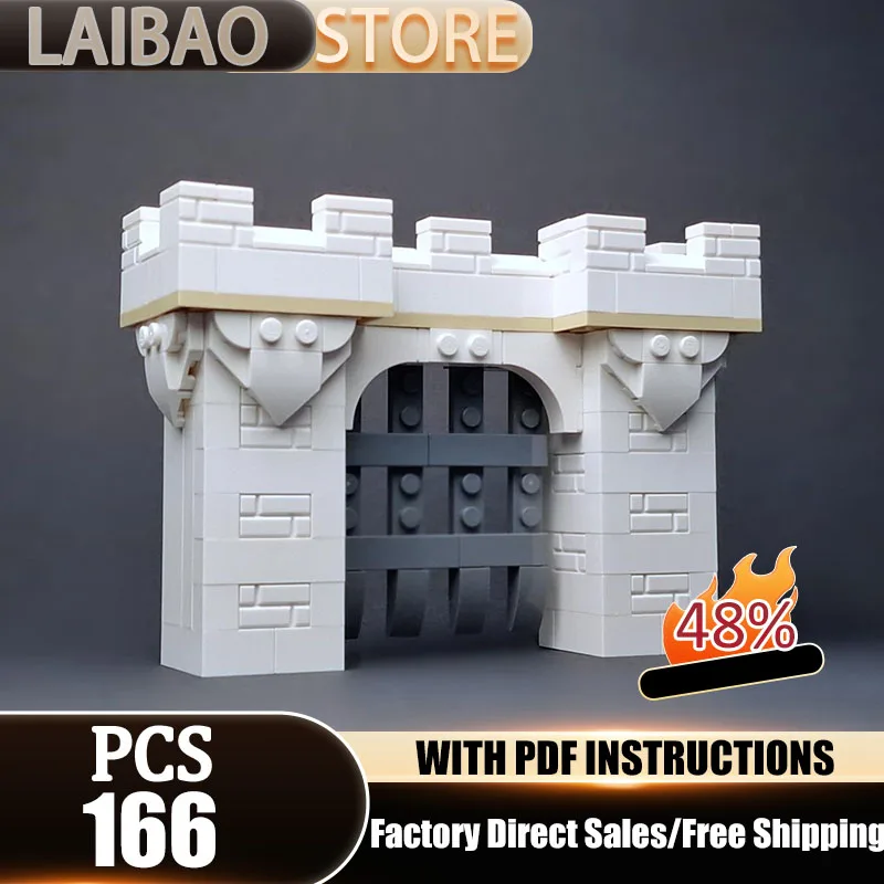 Medieval Castle Model Moc Building Blocks White Castle Gate Model Technology Bricks Christmas Assembly Toys Constructrion Gifts
Medieval Castle Model Moc Building Blocks White Castle Gate Model Technology Bricks Christmas Assembly Toys Constructrion Gifts