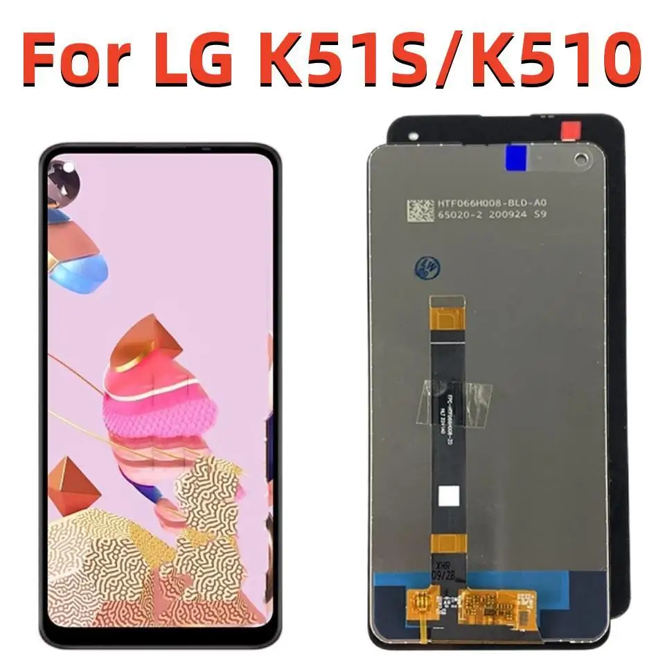 Original For LG K51S 2020 K510 LMK510EMW LM-K510EMW LM-K510 LCD Display Touch Screen Digitizer Assembly + Frame For LG K51S
Original For LG K51S 2020 K510 LMK510EMW LM-K510EMW LM-K510 LCD Display Touch Screen Digitizer Assembly + Frame For LG K51S