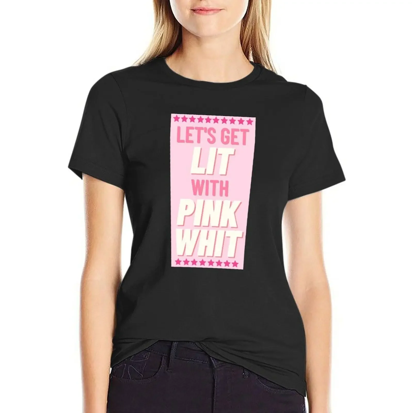 let's get lit pink whitney T-Shirt quick-drying summer top quick drying Summer Women's clothing
let's get lit pink whitney T-Shirt quick-drying summer top quick drying Summer Women's clothing