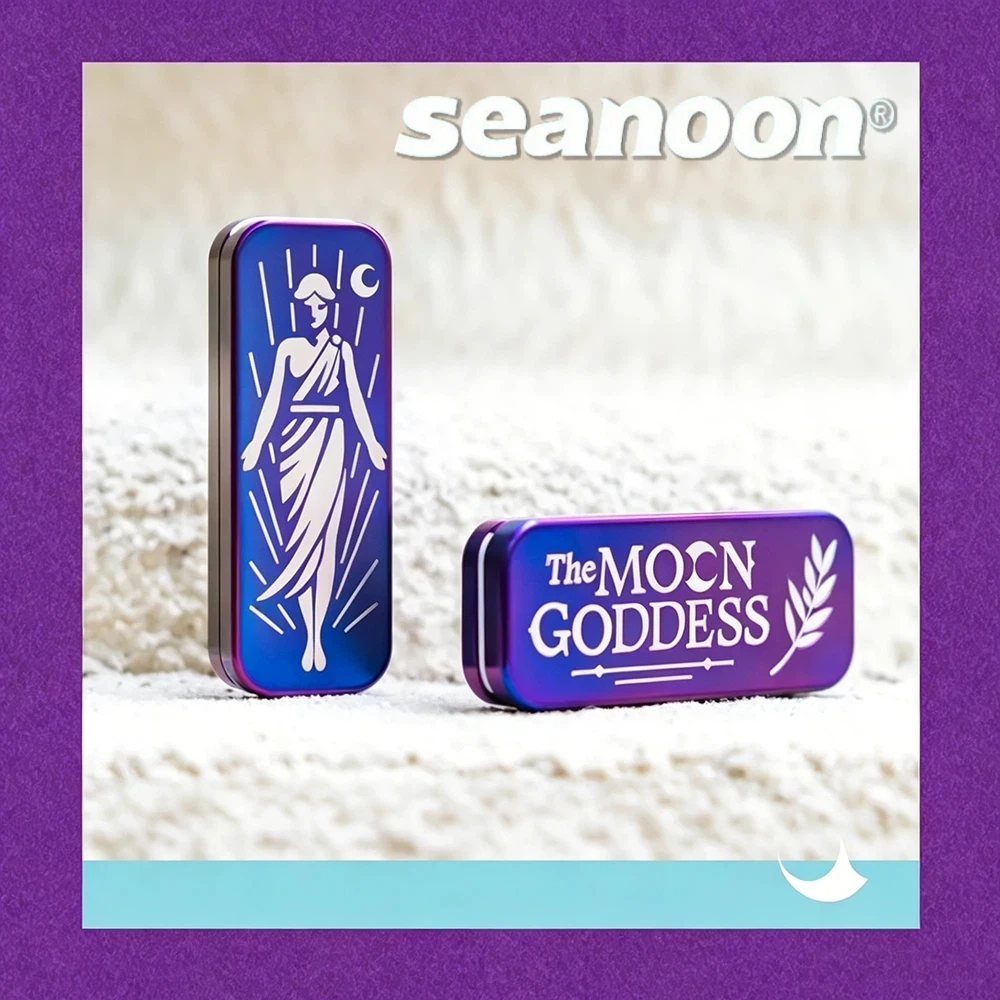 Seanoon EDC The Moon Goddess Tick-Tock Fidget Slider Titanium Push Slider Stress Relief Toy Fidget Toys For Adults Toys
Seanoon EDC The Moon Goddess Tick-Tock Fidget Slider Titanium Push Slider Stress Relief Toy Fidget Toys For Adults Toys