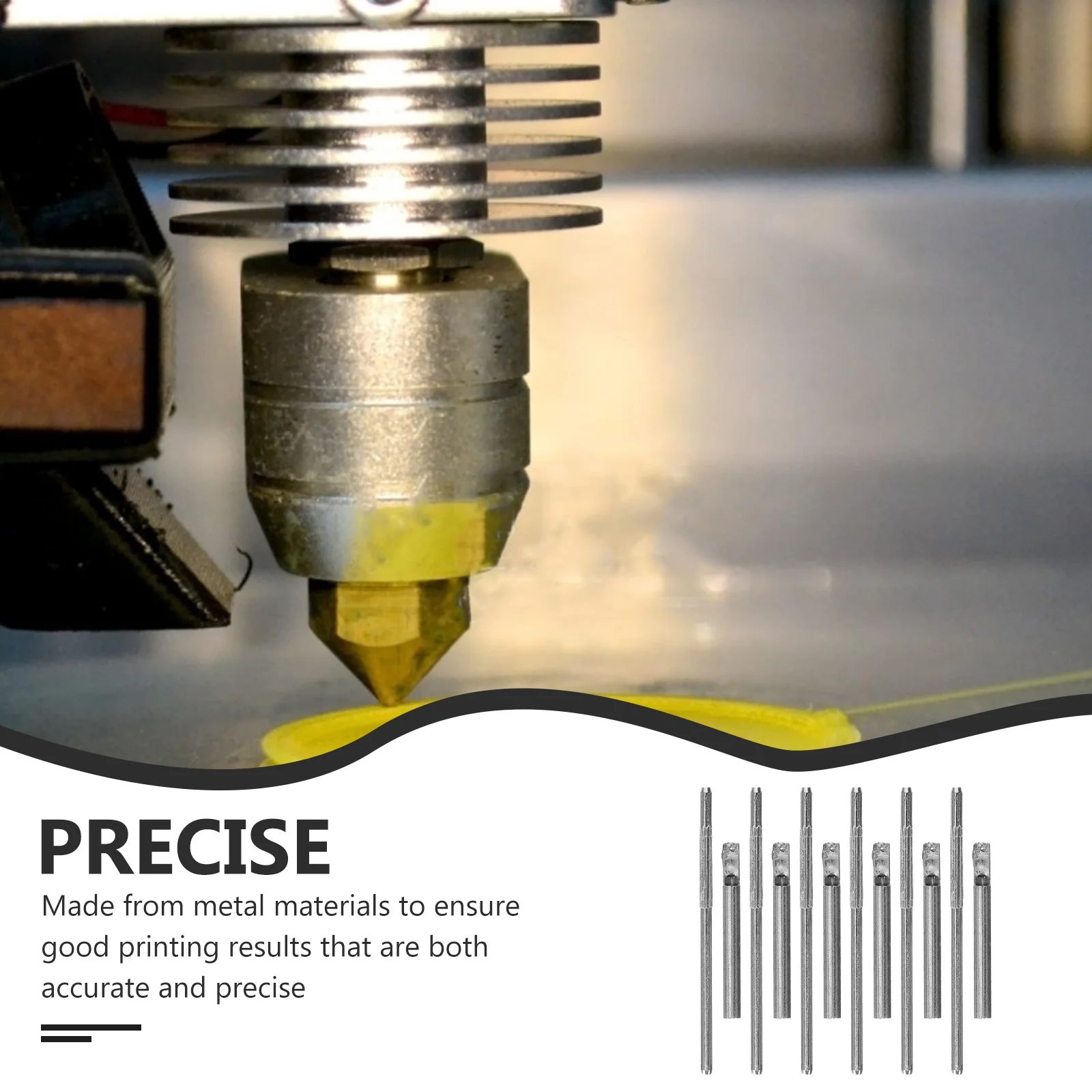 1Set 3D Printing Pen Needle Replacement Metal Accessory Accurate Precise Printer Part Easy Maintenance Upgrade Kit
1Set 3D Printing Pen Needle Replacement Metal Accessory Accurate Precise Printer Part Easy Maintenance Upgrade Kit