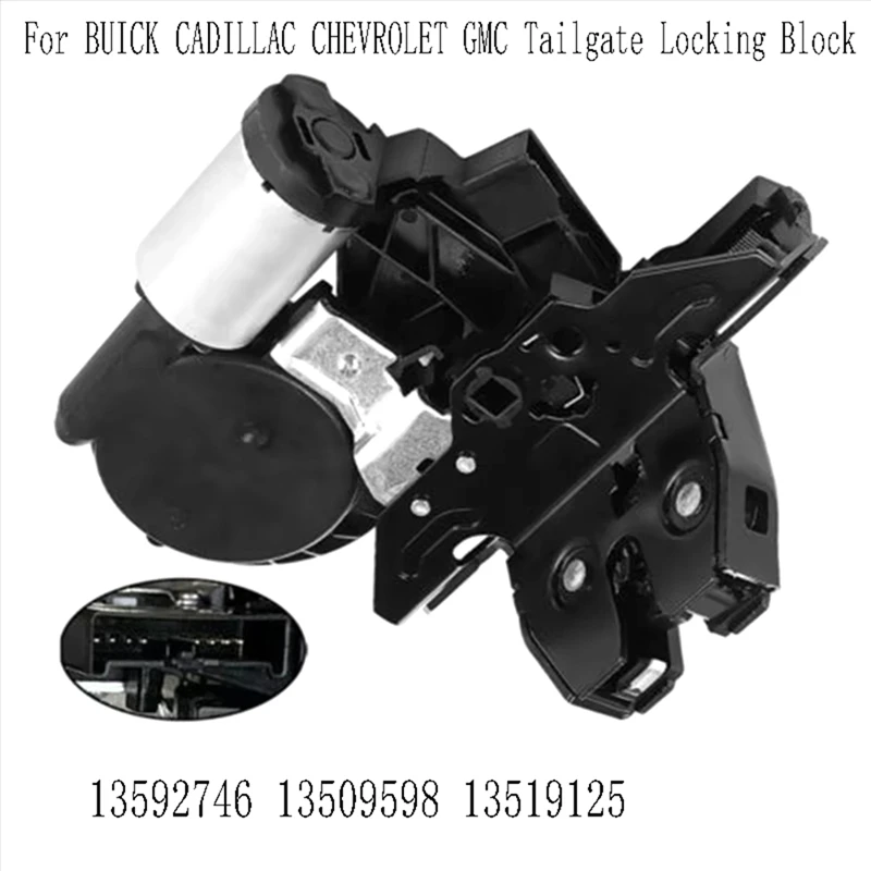 Car Trunk Door Lock Actuator For BUICK CADILLAC CHEVROLET GMC Tailgate Locking Block 13592746 13509598 13519125
Car Trunk Door Lock Actuator For BUICK CADILLAC CHEVROLET GMC Tailgate Locking Block 13592746 13509598 13519125