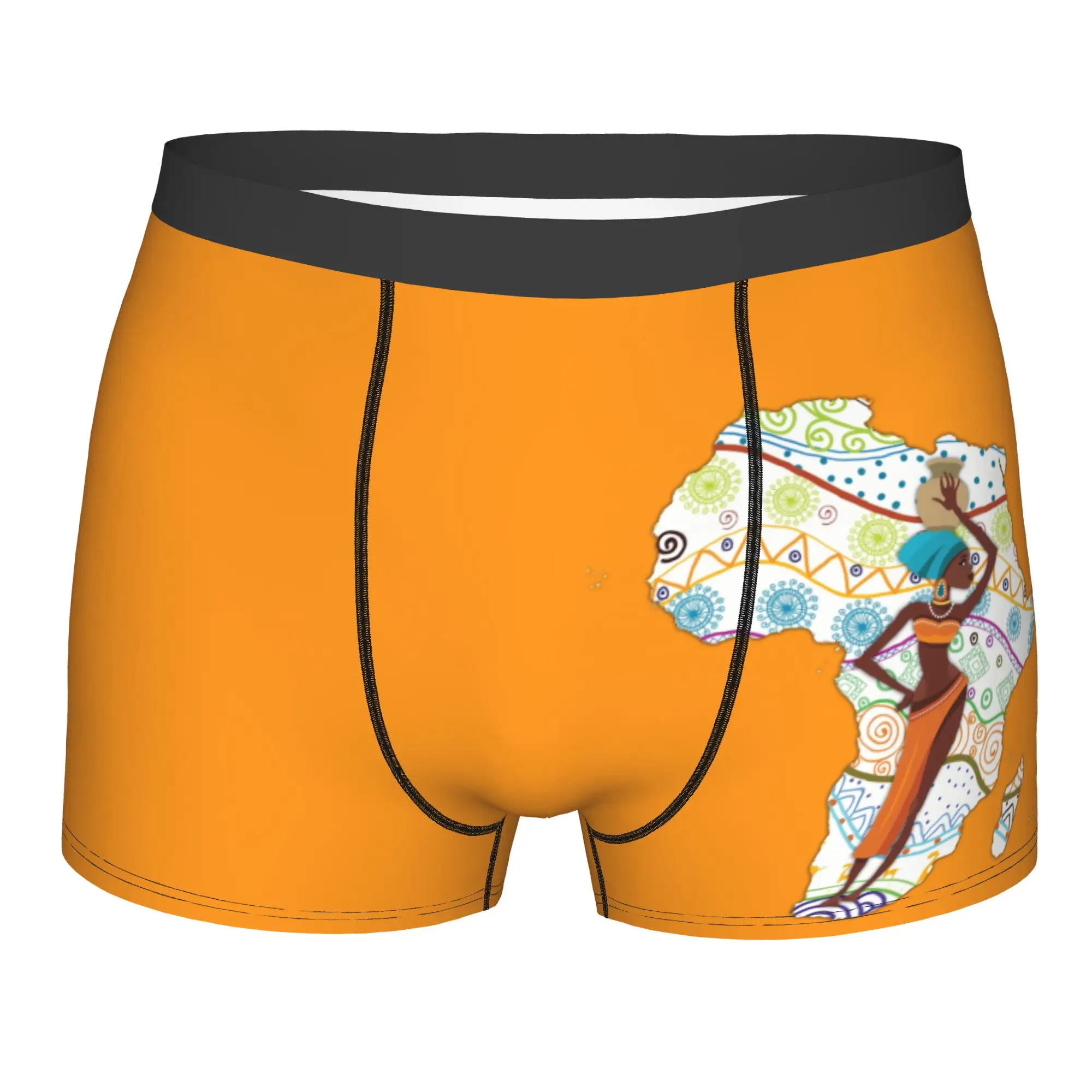 Customized Male Novelty Africa Map with African Underwear Geometric Ethnic Tribal Boxer Briefs Soft Shorts Panties Underpants
Customized Male Novelty Africa Map with African Underwear Geometric Ethnic Tribal Boxer Briefs Soft Shorts Panties Underpants