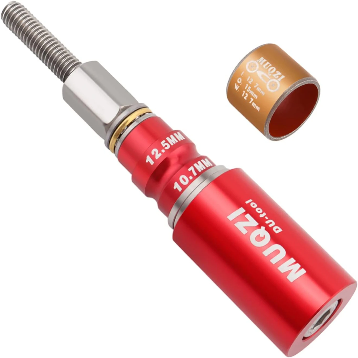 Precise and efficient rear shock bushing installation tool for durable and high-quality adjustments. Essential accessory for acc
Precise and efficient rear shock bushing installation tool for durable and high-quality adjustments. Essential accessory for acc